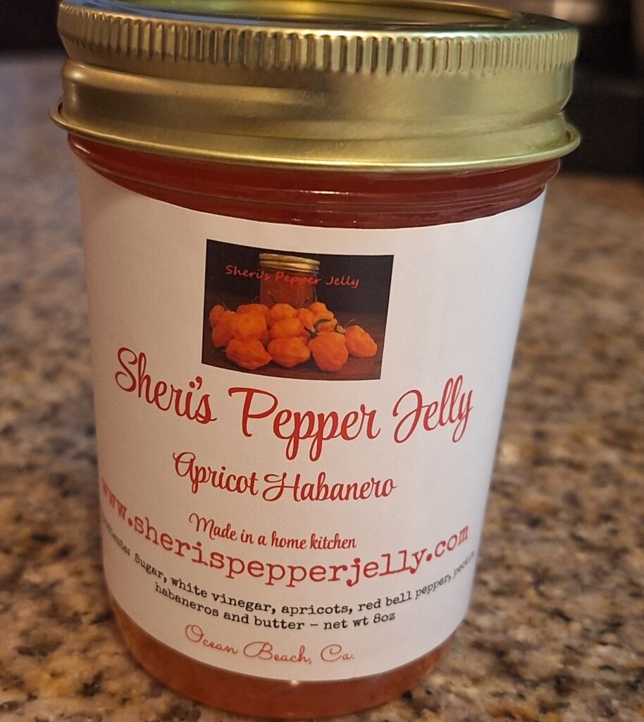 Apricot Habanero Jelly